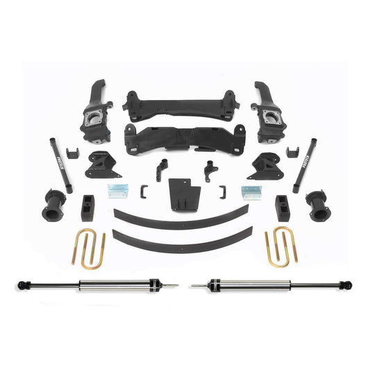 Fabtech 6in Basic Suspension System w/ Rear Dual Load Shocks | Toyota Tacoma 4WD/2WD 6 Lug Models (05-14) (K7019DL)