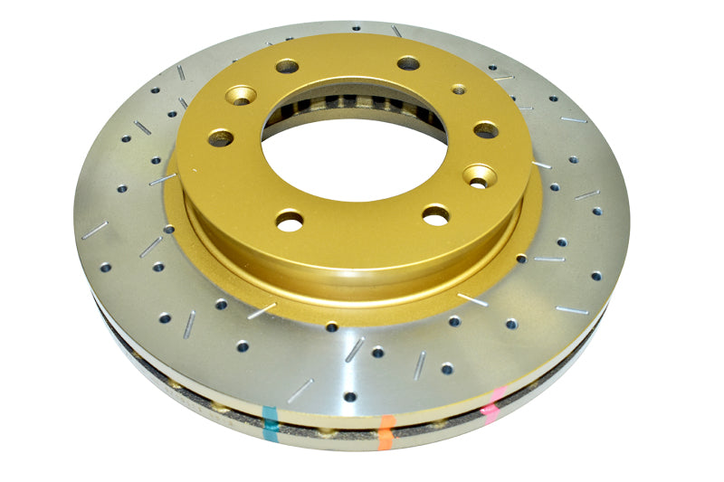 DBA 4000 XS Cross-Drilled & Slotted Front Rotor | Ford Ranger (10+) (DBA42132XS)