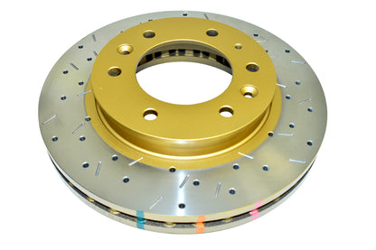 DBA 4000 XS Cross-Drilled & Slotted Front Rotor | Ford Ranger (10+) (DBA42132XS)