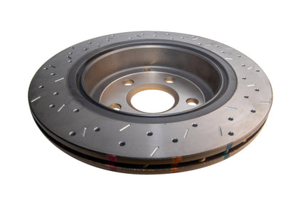DBA 4000 Series Rear Drilled & Slotted Rotor | Pontiac G8 V8 6.0L (09) (DBA42029XS)