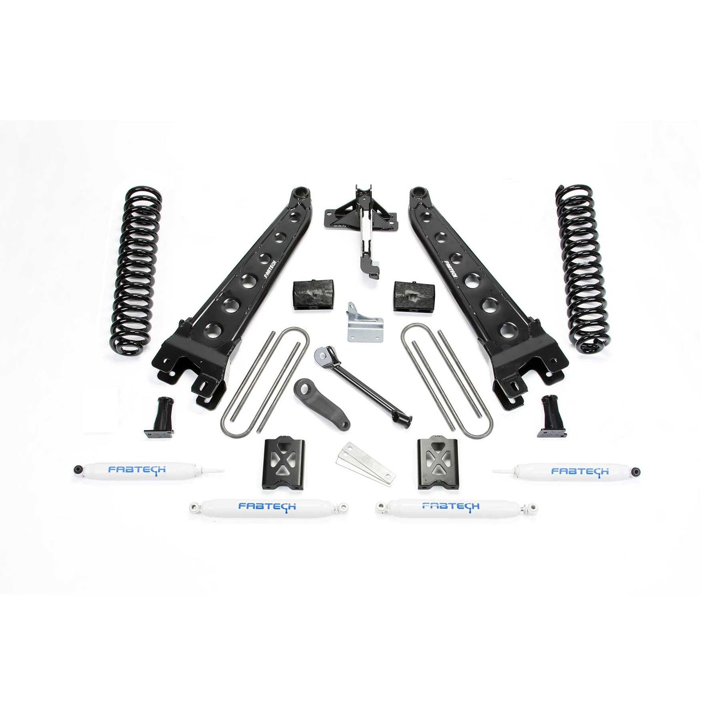 Fabtech 6" Radius Arm System w/ Coils & Performance Shocks | Ford F350 4WD (05-07) (K20112)