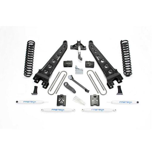 Fabtech 6" Radius Arm System w/ Coils & Performance Shocks | Ford F350 4WD (05-07) (K20112)
