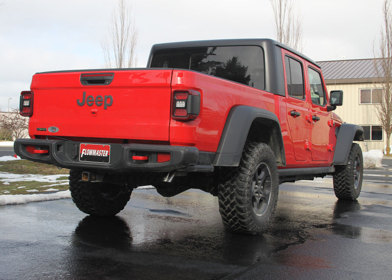 Flowmaster 3.0L Jeep Gladiator Cat-Back For 2019-26 (818131)