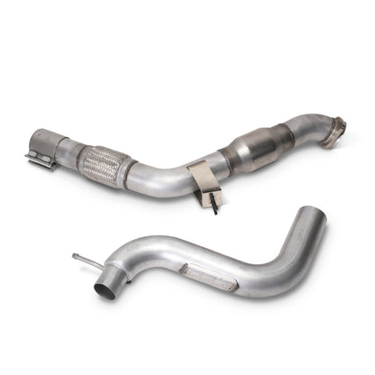 BBK 3in Down Pipe w/Cats | Ford Mustang 15-23 EcoBoost (1809)