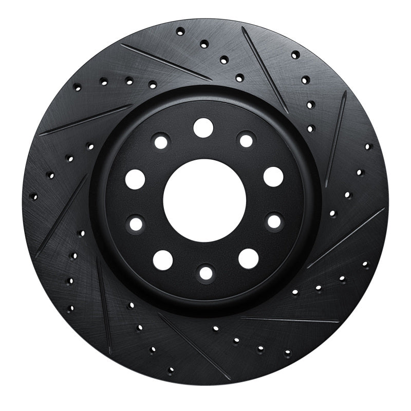 DFC D&S Black Brake Rotor (FRONT RIGHT): Jeep Wrangler 2018-25