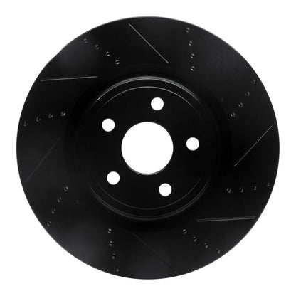 DFC D&S Black Brake Rotor (FRONT RIGHT): Dodge Durango (12-25)