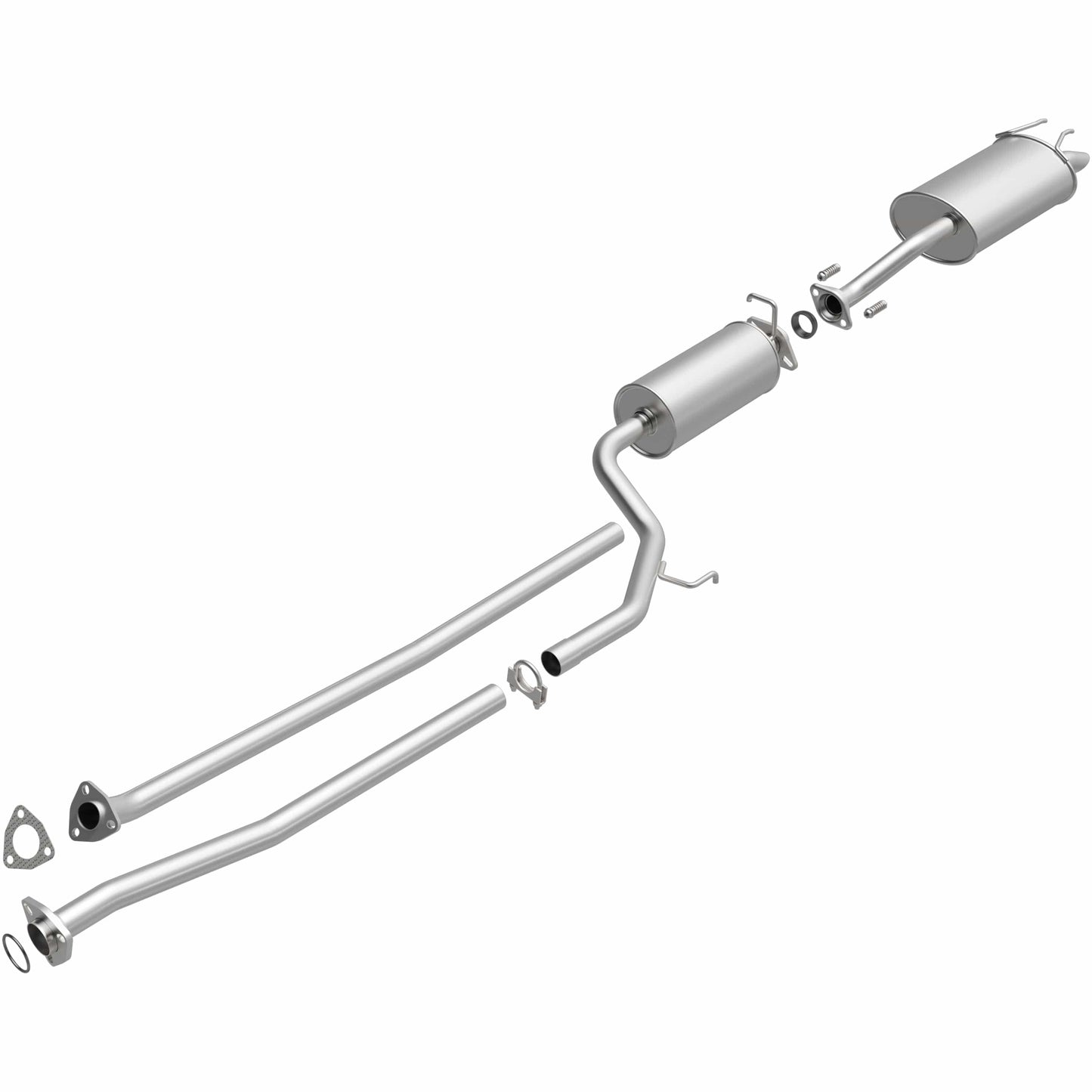 BRExhaust 2012-2015 Honda Civic 1.8L Direct-Fit Replacement Exhaust System