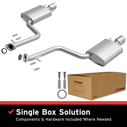 BRExhaust 2014-2023 Lexus Direct-Fit Replacement Exhaust System