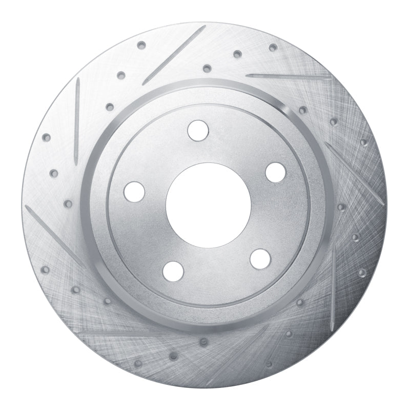 DFC D&S Rear Left Brake Rotor (REAR): Dodge Durango (11-22) - Silver