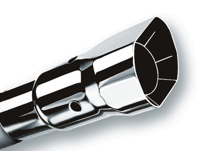 Borla 2.25in SS Single Square Angle-Cut Intercooled Tips | Universal (20115)
