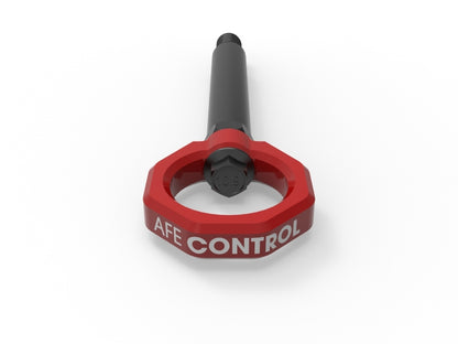 aFe 23-25 BMW M2 (G87) CONTROL Front / Rear Tow Hook - Red