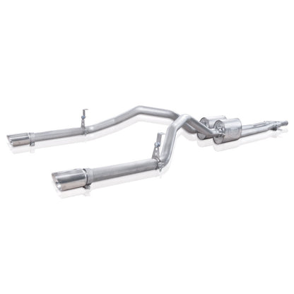Stainless Works Exhaust Y-Pipe Under Bumper Exit | Chevrolet Silverado / GMC Sierra (07-16) 5.3L/6.2L