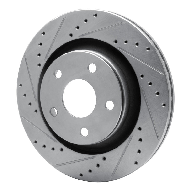 DFC D&S Silver Brake Rotor (FRONT LEFT): Jeep Wrangler (12-18)