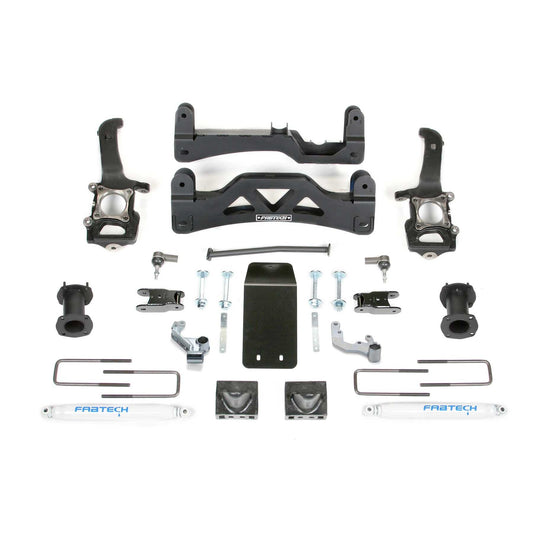 Fabtech 6in Basic Suspension System w/ Performance Shocks | Ford F150 4WD (14) (K2188)