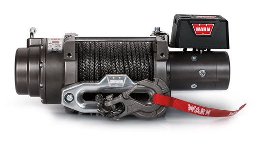 WARN 97720 M12-S 12000 lb Winch 100' 3/8 Spydra Synthetic Rope Heavy Series