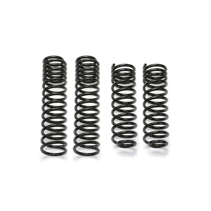 Fabtech 5in Front & Rear Long Travel Coil Spring Kit | Jeep JK 2-Door 4WD (07-18) (FTS24143)