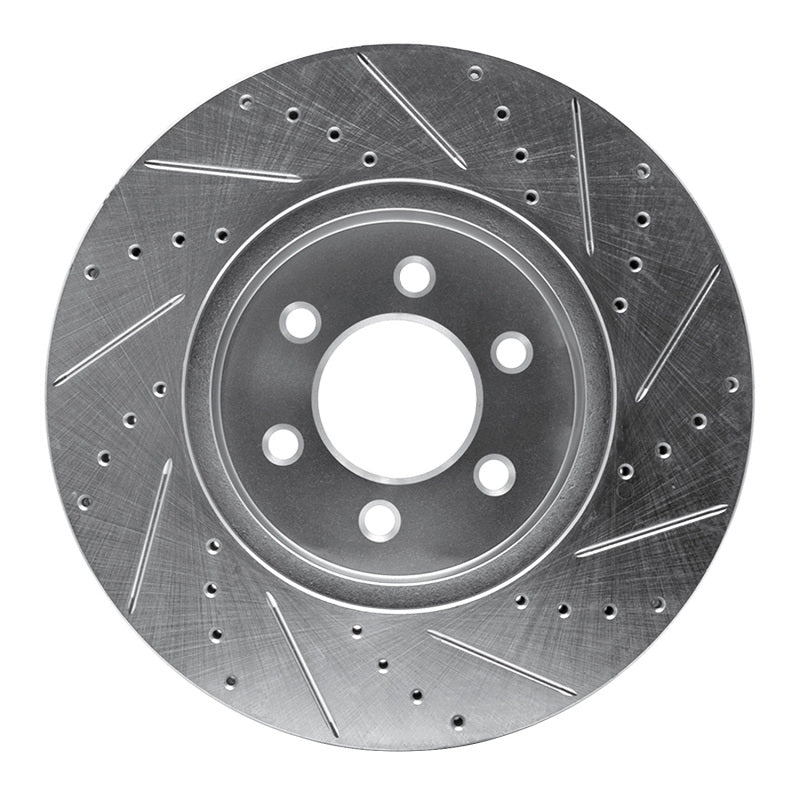 DFC D&S Silver Brake Rotor (FRONT LEFT): Dodge Durango (03)
