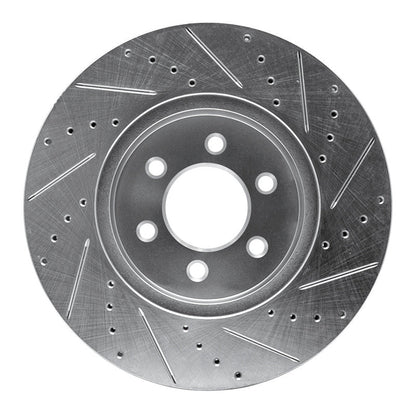 DFC D&S Silver Brake Rotor (FRONT LEFT): Dodge Durango (03)