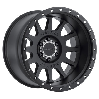 (set of 4) Method MR605 NV Matte Black | 20x9" -12mm | 6x135mm Wheel