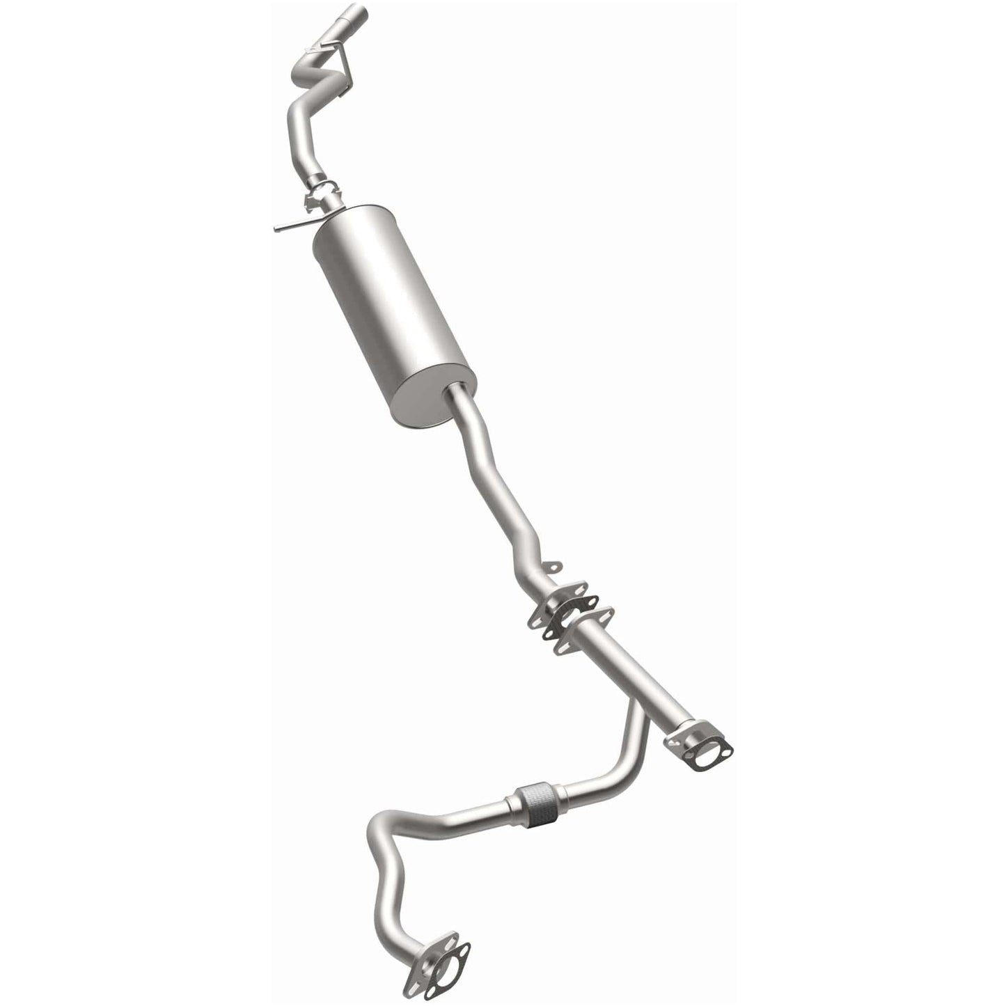 BRExhaust 1999-2002 Nissan Frontier 3.3L Direct-Fit Replacement Exhaust System