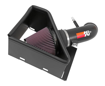 K&N High Flow Performance Intake Kit | Ram 2500/3500 6.4L V8 (14-15) K&N Engineering 77-1568KTK Ram 2500/3500 6.4L V8 High Flow Intake Kit