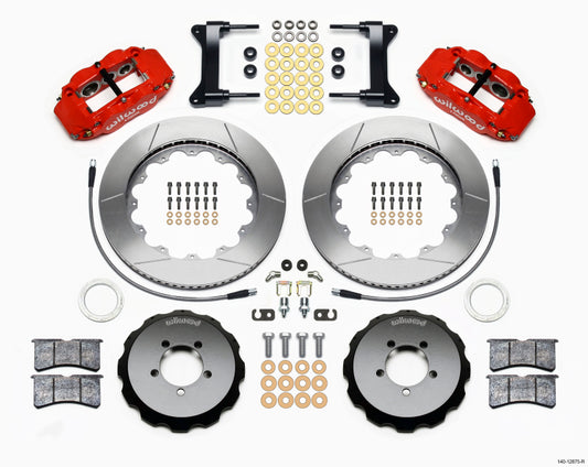 Wilwood Narrow Superlite 6R Front Hat Kit | Subaru WRX (99-12) w/ Lines (140-12875-R)