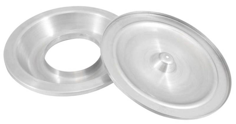 K&N 85-6852 16in Spun Alum Top & Bottom Plate