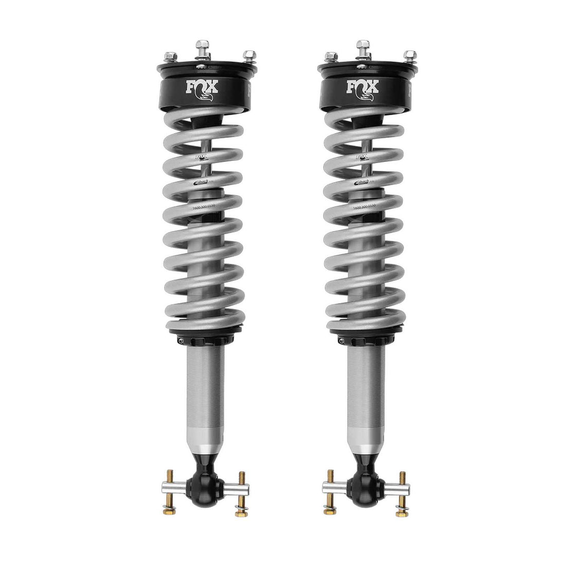 Fox 2.0 Performance Series Coilovers Front Pair w/1.5" lift - 2019-2024 Chevrolet Silverado 1500 4WD RWD Trail Boss