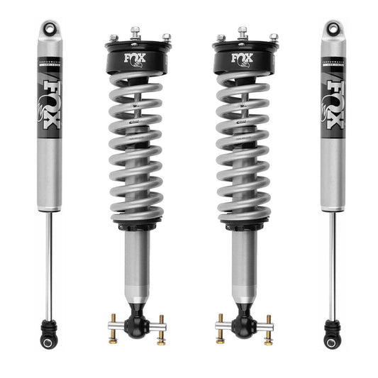 Fox 2.0 Performance Series Set w/1.5" lift - 2019-2024 Chevrolet Silverado 1500 4WD RWD Trail Boss