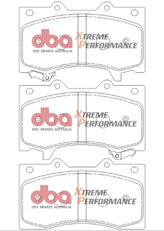 DBA XP Performance Front Brake Pads | Nissan Patrol Y62 5.6L (10+) (DB2242XP)