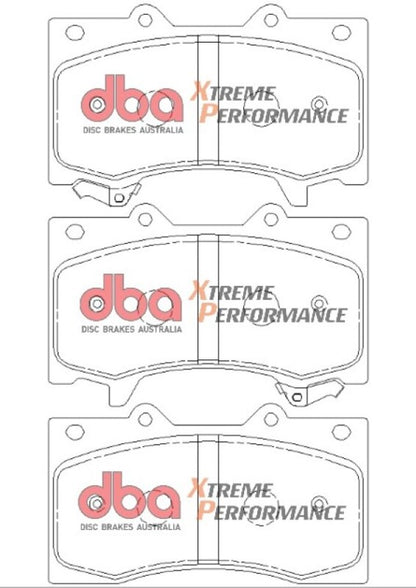 DBA XP Performance Front Brake Pads | Nissan Patrol Y62 5.6L (10+) (DB2242XP)