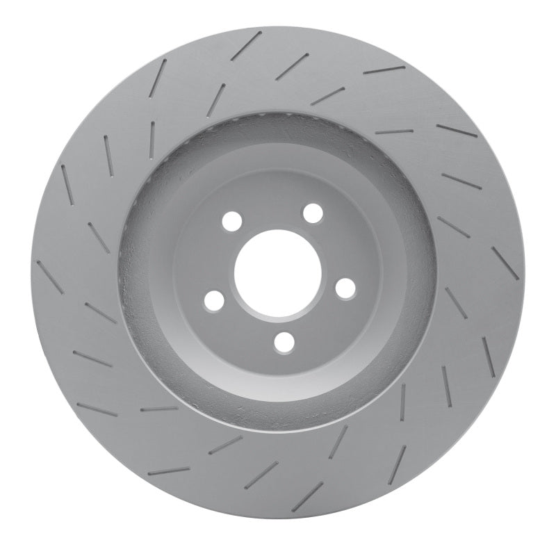 DFC GeoSPEC Coated Slotted Rotor (FRONT): Dodge Challenger 3.6L / 5.7L (15-20)