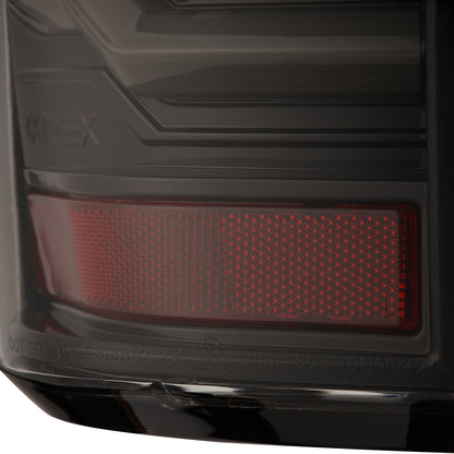 AlphaRex 99-06 Chevrolet Silverado/99-06 GMC Sierra LUXX-Series LED Tail Lights Alpha-Black