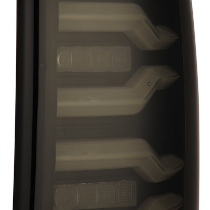 AlphaRex 99-06 Chevrolet Silverado/99-06 GMC Sierra LUXX-Series LED Tail Lights Black