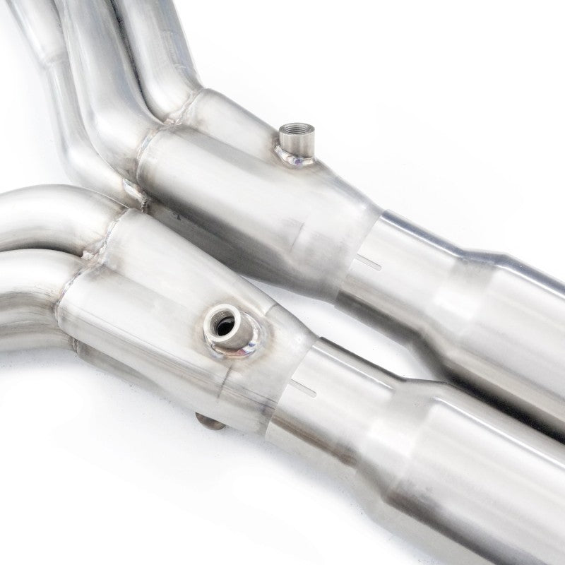 Stainless Works 14-19 Corvette 6.2L Headers 2in Primaries w/HF Cats & X-Pipe (C72CAT)