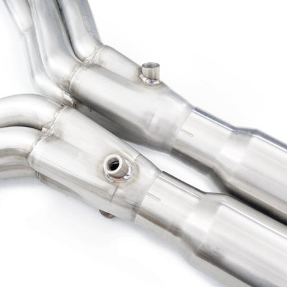 Stainless Works 14-19 Corvette 6.2L Headers 2in Primaries w/HF Cats & X-Pipe (C72CAT)