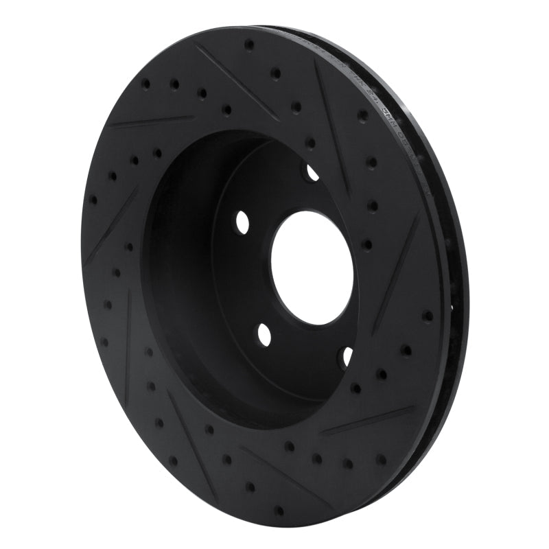 DFC D&S Black Brake Rotor (FRONT LEFT): Jeep Grand Cherokee (99-04)