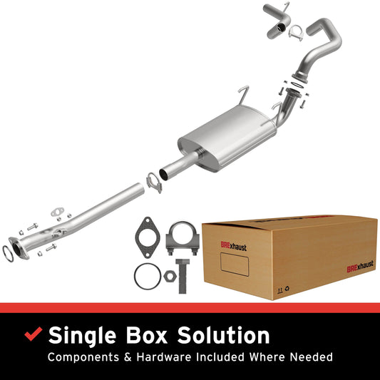 BRExhaust 1996-2000 Toyota 4Runner 3.4L Direct-Fit Replacement Exhaust System