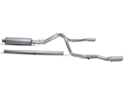 Gibson 6.6L Dual Split Cat-Back Exhaust | Silverado/GMC Sierra 2500 HD (20-22) (65713)
