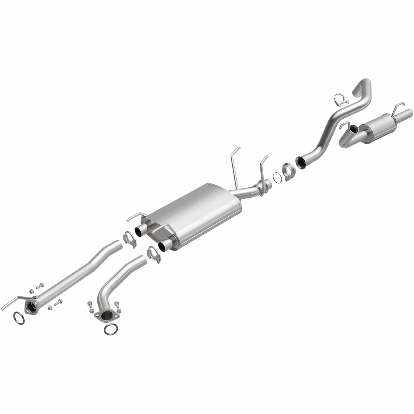BRExhaust 2001-2007 Toyota Sequoia 4.7L Direct-Fit Replacement Exhaust System