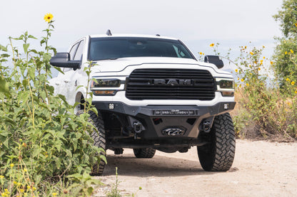DV8 Offroad FBDR2-05 Bolt-On Spec Front Bumper for 19-26 RAM 2500/3500