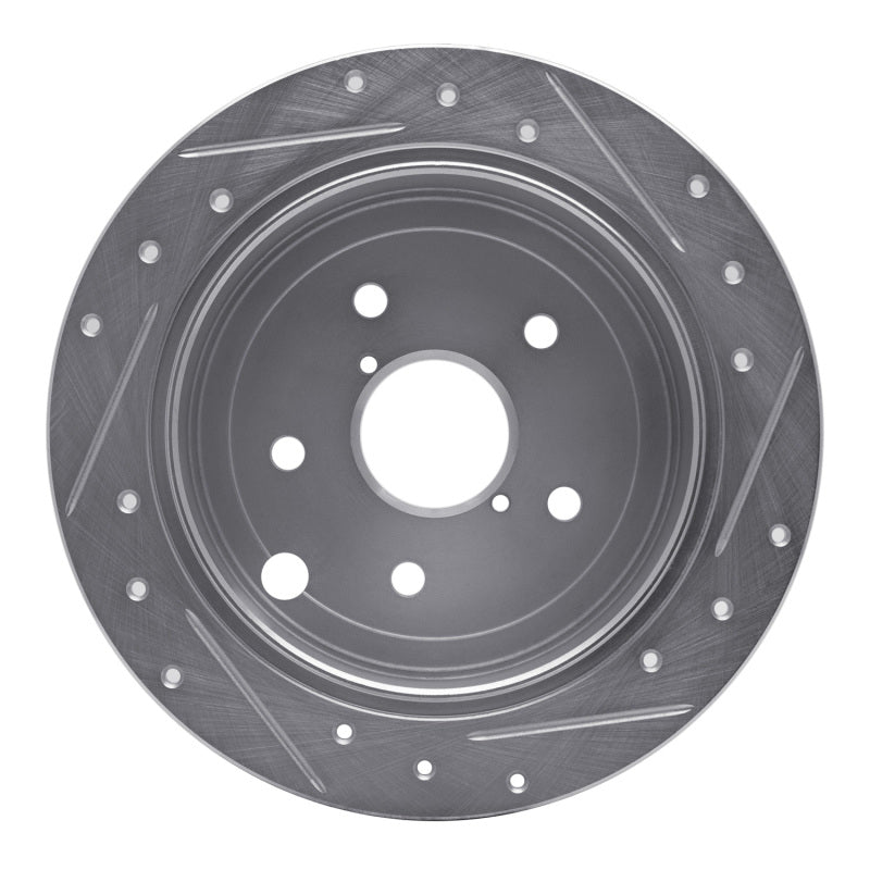 R1 Drilled & Slotted Rear Brake Rotor | Subaru WRX (14-21) (631-13024L)