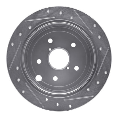 R1 Drilled & Slotted Rear Brake Rotor | Subaru WRX (14-21) (631-13024L)
