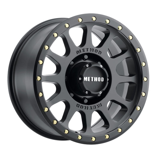 Method MR305 NV Matte Black | 20x9" +18mm | 8x170mm Wheel