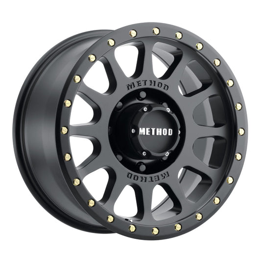(set of 4) Method MR305 NV Matte Black | 18x9" -12mm | 8x170mm Wheel