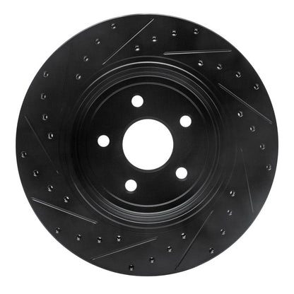 DFC D&S Black Brake Rotor (REAR RIGHT): Jeep Grand Cherokee (06-10)