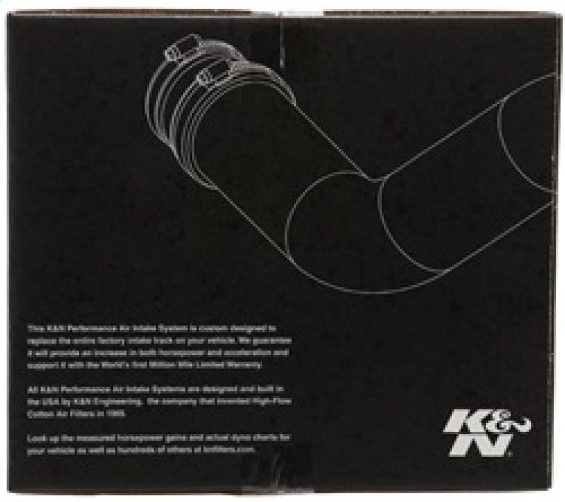 K&N 57-2599 Perf Air Intake Kit For Ford F150 Ecoboost V6 3.5L (17+)