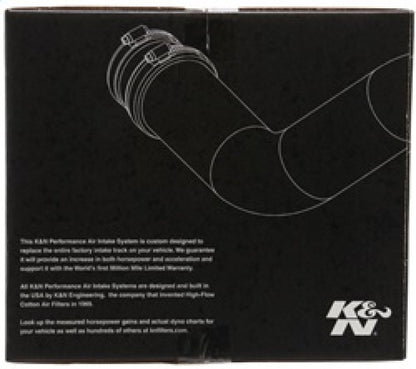 K&N 57-2599 Perf Air Intake Kit For Ford F150 Ecoboost V6 3.5L (17+)