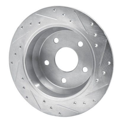 DFC D&S Brake Rotor (REAR LEFT): Jeep Grand Cherokee (99-04) Silver