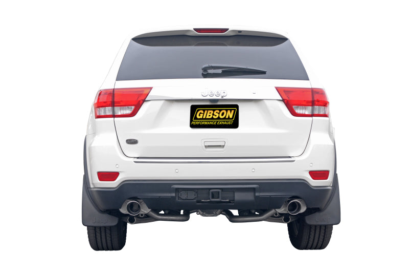 Gibson 2.25in Axle-Back Dual Exhaust | Jeep Grand Cherokee WK (17407)